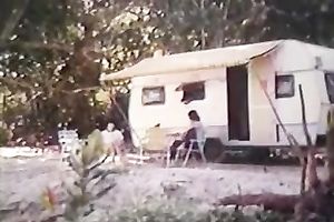 Awesome group sex on the beach with slim and lascivious golden-haired women