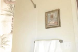 Nerdy buxom pallid web camera nympho was showing off her hawt boobies