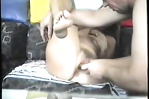 Playing with my older sexy golden-haired Married slut on webcam