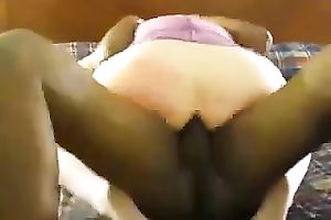 Giving my white bitch to this dark buff man for hardcore pounding