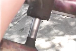 Slutty white hottie receives her constricted and juicy snatch drilled hard and precious