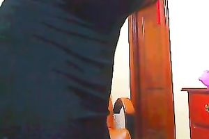 Thickalicious mother I'd like to fuck showing off great big zeppelins and kewl wazoo