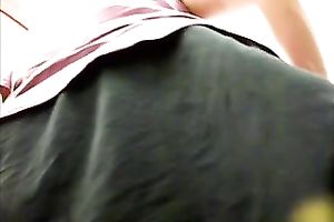 It took me a lot of effort to take this upskirt episode