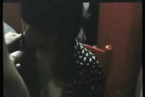 Brunette Married slut having missionary style sex on the table