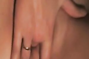 My dear BBC slut Monika entertains herself by fingering her love tunnel