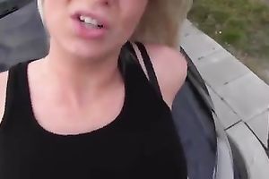 Filthy hooker engulfing big shlong balls unfathomable in dilettante movie scene