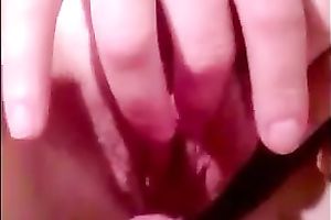She plays with my flabby rod and I am teasing her muff