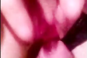 She plays with my flabby rod and I am teasing her muff