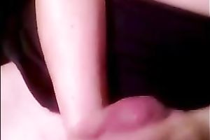 She plays with my flabby rod and I am teasing her muff