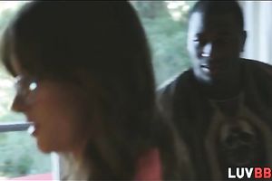 This cute legal age teenager does everything and anything for dark knob