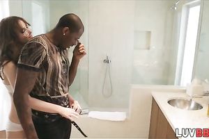 This cute legal age teenager does everything and anything for dark knob