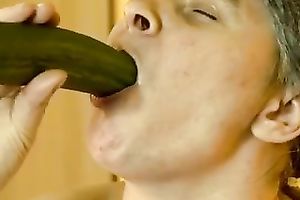 Old lascivious slut Julie with wicked body and short hair desires to fuck