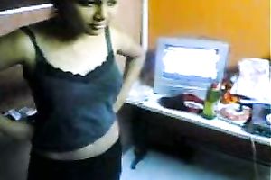 Lovey and captivating office black cock sluts flashing her small goodies