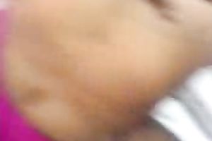 All natural Indian dark head takes beefy jock in her hairless bawdy cleft