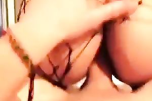 Wonderful playgirl with breathtaking large bubble ass was riding fat huge rod