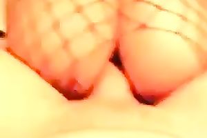 Wonderful playgirl with breathtaking large bubble ass was riding fat huge rod