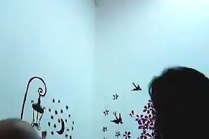 Exquisite natural giant scones of an Indian white wife on livecam