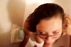 My curvaceous milf dirty slut wife likes giving me head on POV