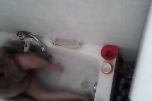 apa cleans her bawdy cleft