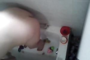 apa cleans her bawdy cleft