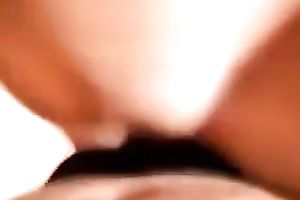 German blowlerina took a chance to ride my fortunate buddy's pecker on top