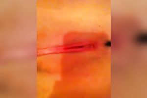 Anonymous handsome playgirl pleases her pink poontang