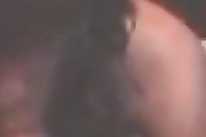 Asian aged bitch engulfing my large white knob balls unfathomable