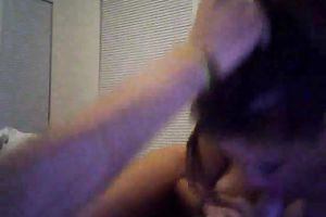 I and my brunette hair girlfriend had oral-service sex on web camera