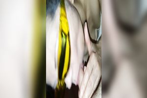 Pale nympho in weird glasses sucked my buddy's rock hard penis almost dry