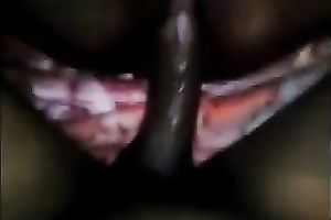 My lustful and slutty dark big beautiful woman slutwife was damn moist whilst we drilled missionary style