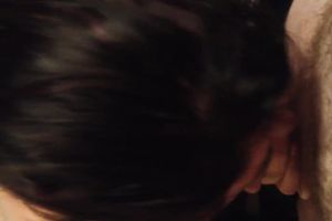 big beautiful woman whorish mama sucking my dick balls deep in amateur vid