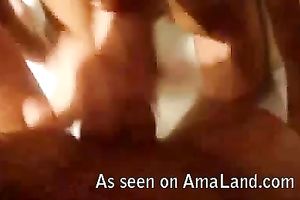 Very closeup POV clip of my redhead honey giving me head