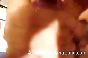 Very closeup POV clip of my redhead honey giving me head