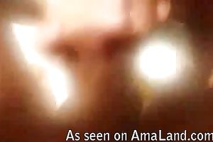 Very closeup POV clip of my redhead honey giving me head