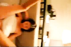 Emotional Asian random sweetheart provided stud with tugjob in the motel