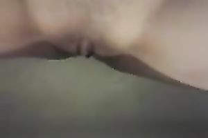 Cute dark brown Asian nympho fingered herself in kinky self taped vid
