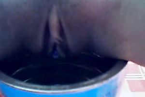 SLender Asian excited black cock sluts is alone and desirous to show her goodies