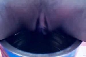 SLender Asian excited black cock sluts is alone and desirous to show her goodies