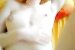 Pale skin chubby girlfriend asks me to fuck her butthole harder