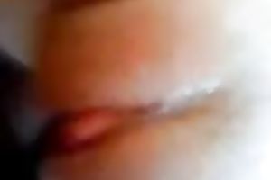 Pale skin chubby girlfriend asks me to fuck her butthole harder