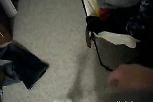 Getting wicked with my digital camera in bedroom home alone