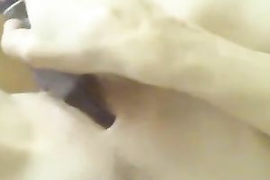 Very hawt lover sucks my dick and I fuck her with double headed fake penis toy