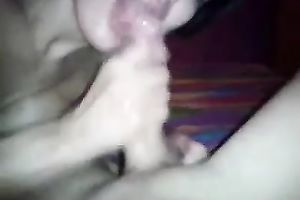 Amazing short haired slim dark head provided my ally with BJ