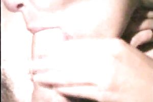 Close up intimate movie scene of my luscious playgirl engulfing and riding my shlong