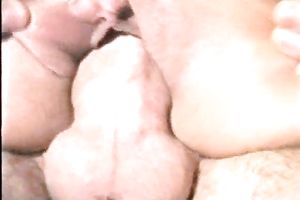 Close up intimate movie scene of my luscious playgirl engulfing and riding my shlong