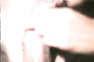 Close up intimate movie scene of my luscious playgirl engulfing and riding my shlong