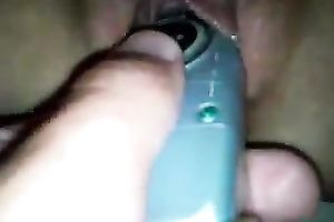 Old cell phone disappears in my kinky babe's pink soaking bawdy cleft