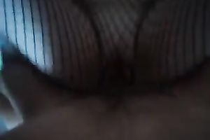 I fuck my wicked cheating wife wearing fishnet body stockings