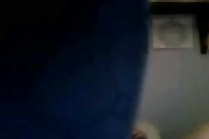 big beautiful woman youthful wench masturbating with large sex toy in non-professional episode