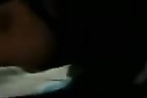 My hard schlong going in the soaked snapper of my breasty GF